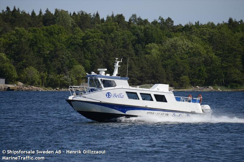 bella (Passenger ship) - IMO , MMSI 265664770, Call Sign SFC9350 under the flag of Sweden