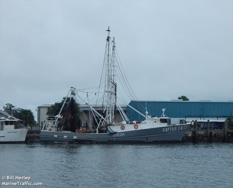 captain ab (Fishing vessel) - IMO , MMSI 367135080, Call Sign WDD3707 under the flag of United States (USA)