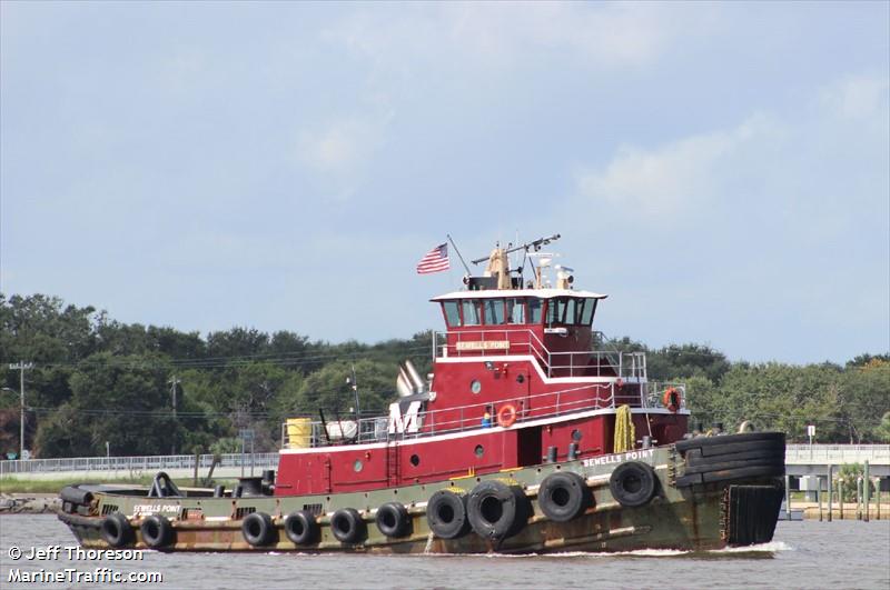 sewells point (Tug) - IMO 7517856, MMSI 367306860, Call Sign WYJ6341 under the flag of United States (USA)