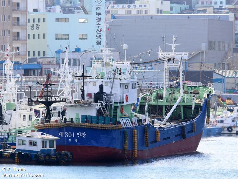 301yeonchang (Fishing vessel) - IMO , MMSI 440108420, Call Sign 331YC under the flag of Korea