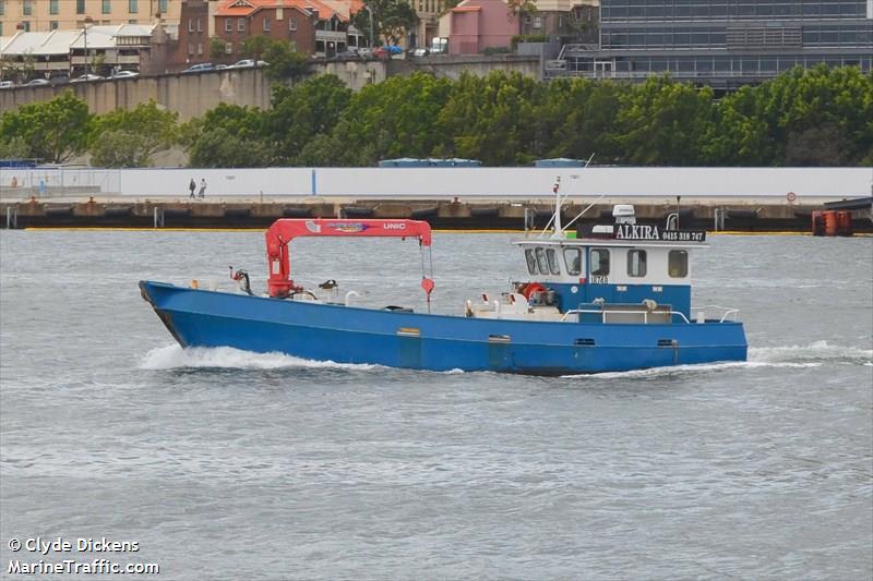 alkira (Tug) - IMO , MMSI 503571100 under the flag of Australia