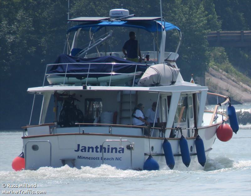 janthina (Pleasure craft) - IMO , MMSI 338247645 under the flag of USA