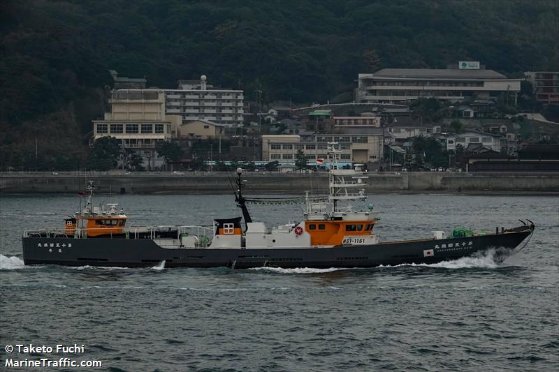 shoutokumaru no.15 (Fishing vessel) - IMO , MMSI 431010904, Call Sign JD4327 under the flag of Japan