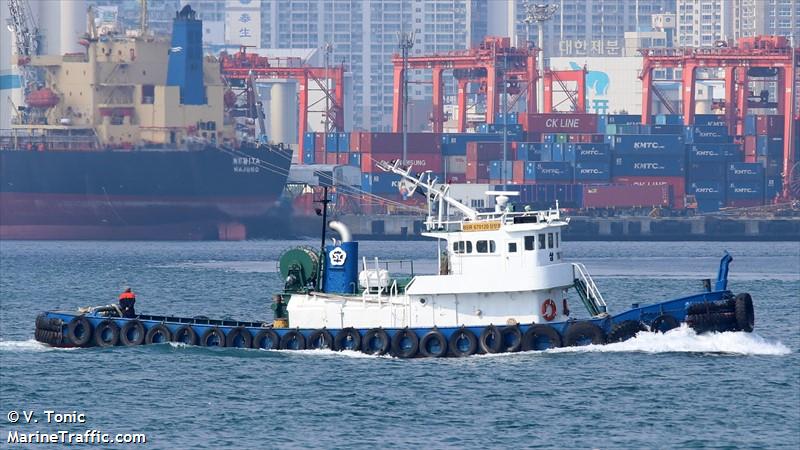 102 samyang (Tug) - IMO , MMSI 440147870, Call Sign 110046 under the flag of Korea