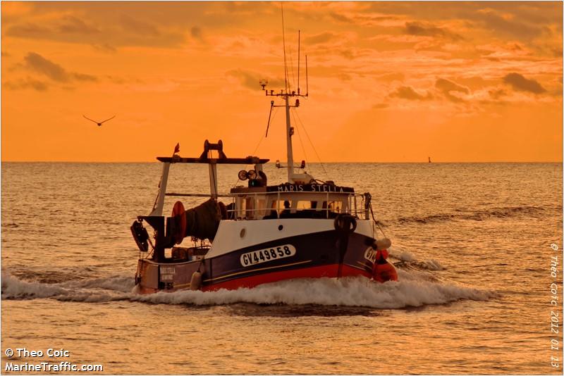 maris-stella (Fishing vessel) - IMO , MMSI 227729620, Call Sign FP6474 under the flag of France