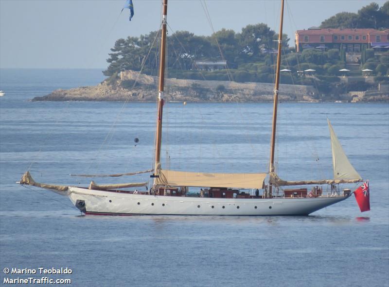 sylvia (Sailing vessel) - IMO , MMSI 235008242, Call Sign MNFP under the flag of United Kingdom (UK)