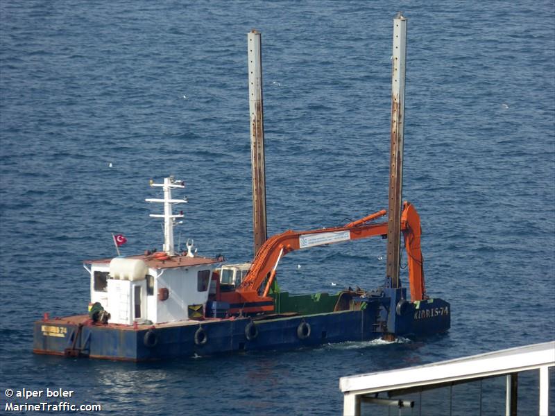 kibris-74 (Port tender) - IMO , MMSI 271010761, Call Sign TCA2671 under the flag of Turkey