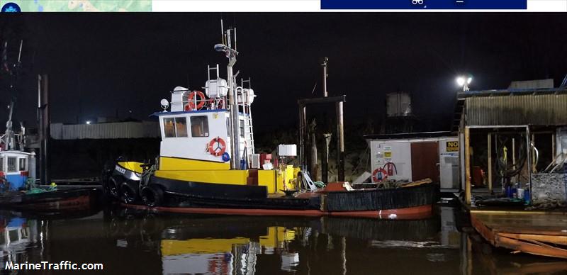 hornet (Tug) - IMO , MMSI 316042105 under the flag of Canada