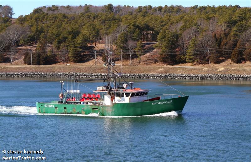 endeavour (Fishing vessel) - IMO , MMSI 367160010, Call Sign WDD5552 under the flag of United States (USA)