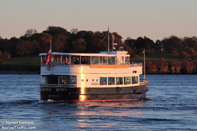 coastal queen (Passenger ship) - IMO , MMSI 368133460, Call Sign WDL4646 under the flag of United States (USA)