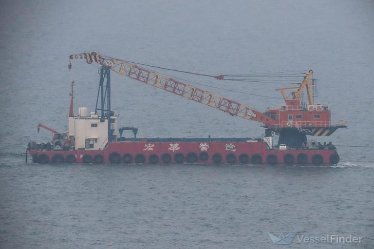 rong sheng (Dredging or UW ops) - IMO , MMSI 416006181 under the flag of Taiwan