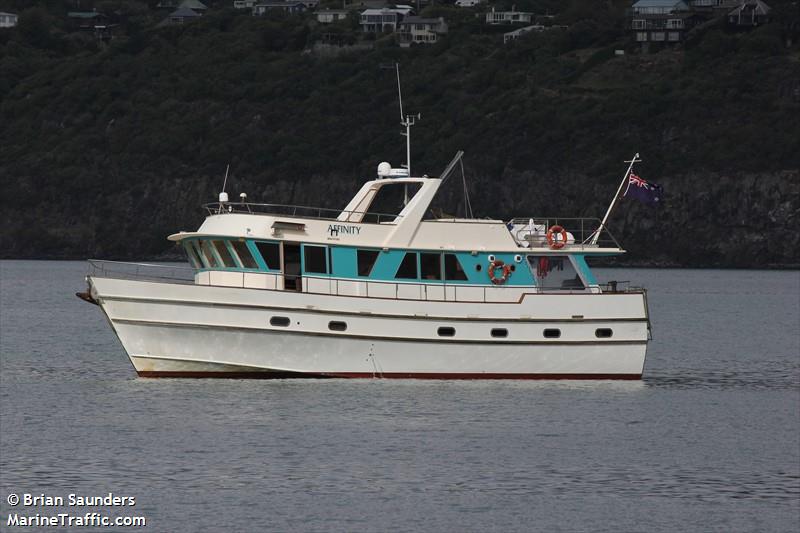 affinity (Passenger ship) - IMO , MMSI 512001920, Call Sign ZMNP under the flag of New Zealand