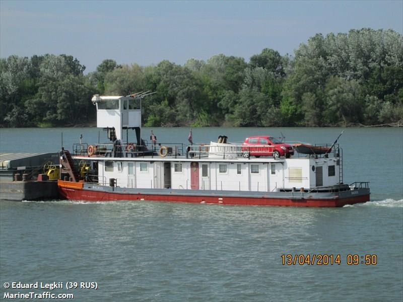 backus (Cargo ship) - IMO , MMSI 226007880, Call Sign FM4058 under the flag of France