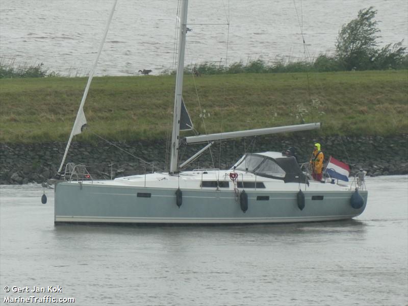 jics2 (Sailing vessel) - IMO , MMSI 244140248, Call Sign PB8083 under the flag of Netherlands