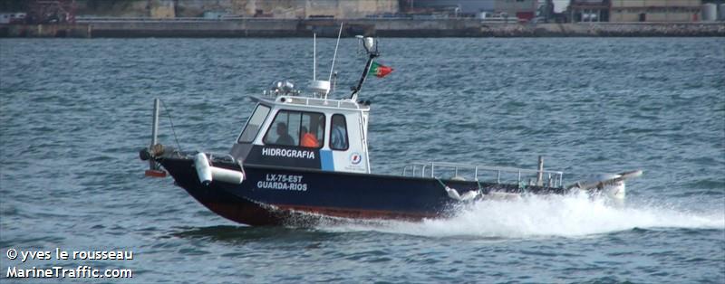 guarda rios (Dredging or UW ops) - IMO , MMSI 263671870, Call Sign CSXL2 under the flag of Portugal