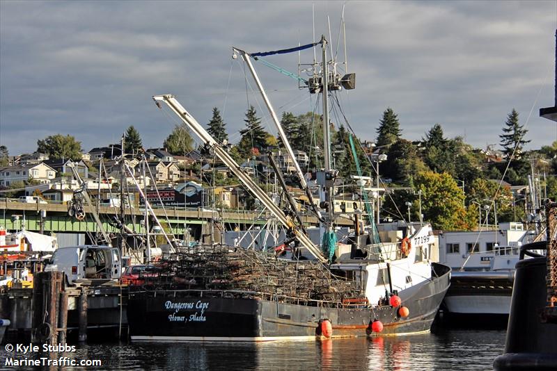 dangerous cape (Fishing vessel) - IMO , MMSI 367544240, Call Sign WDG5191 under the flag of United States (USA)