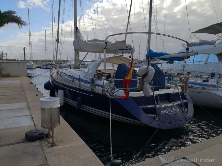 belica x (Sailing vessel) - IMO , MMSI 225992862 under the flag of Spain