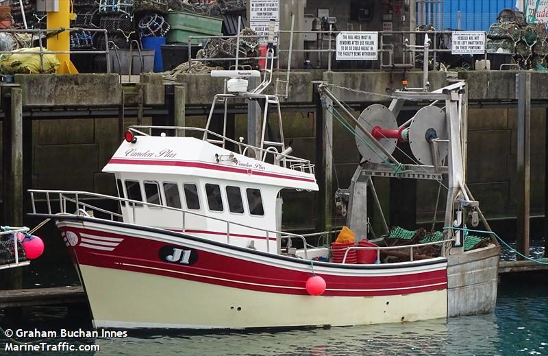 vanden plas (Fishing vessel) - IMO , MMSI 232007997, Call Sign MBAD4 under the flag of United Kingdom (UK)