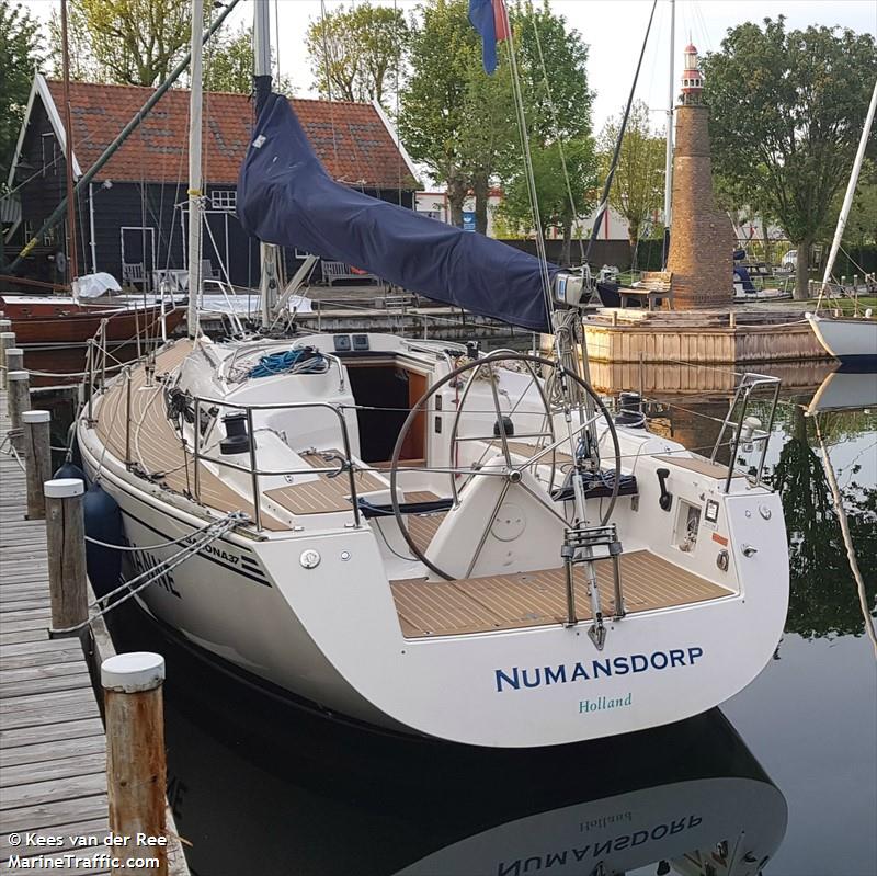 marianne (Sailing vessel) - IMO , MMSI 244153260, Call Sign PF7803 under the flag of Netherlands