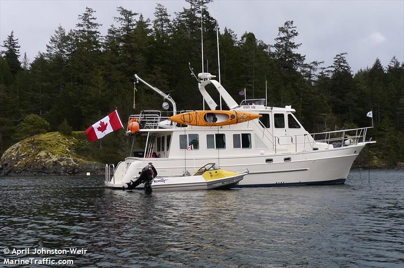 xxiv vii (Pleasure craft) - IMO , MMSI 316009192 under the flag of Canada