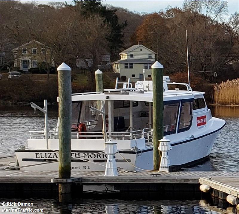 elizabeth morris (Passenger ship) - IMO , MMSI 367587470 under the flag of United States (USA)