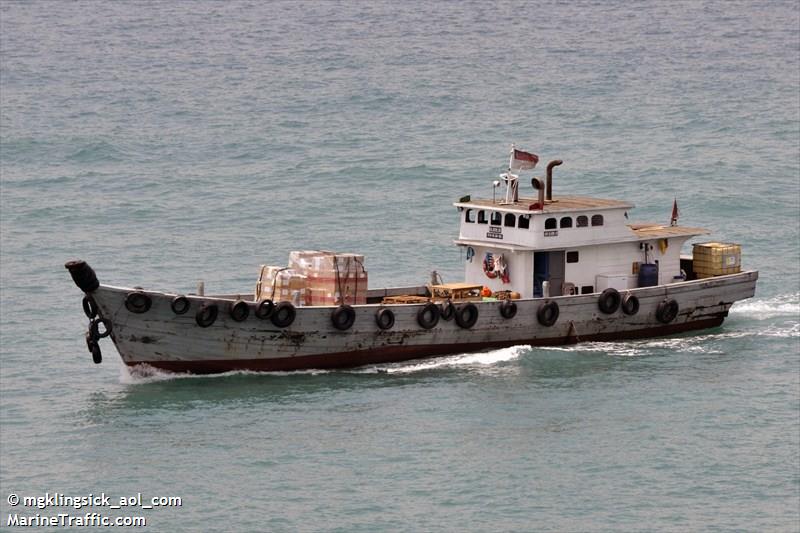 dijaya-10 (Cargo ship) - IMO , MMSI 525016710 under the flag of Indonesia