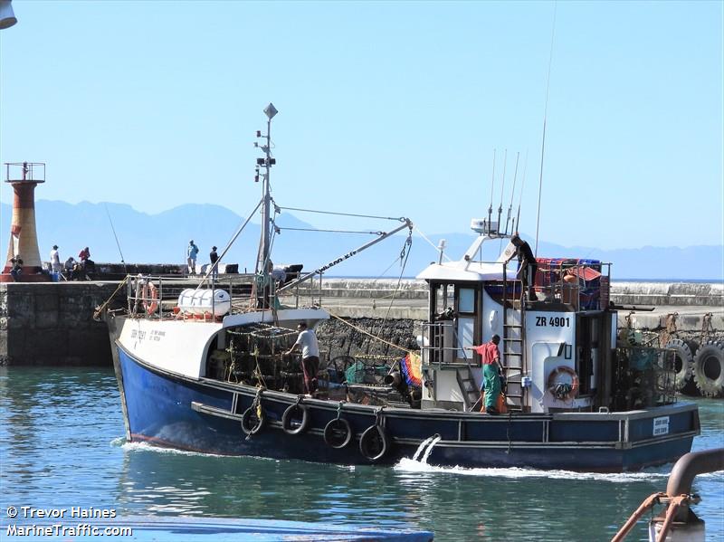 jenny anne (Fishing vessel) - IMO , MMSI 601213800, Call Sign ZR4901 under the flag of South Africa