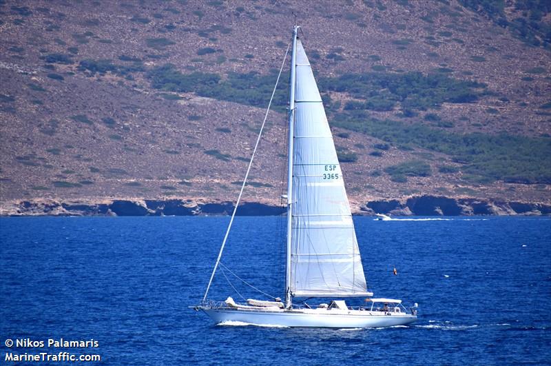 libelula (Sailing vessel) - IMO , MMSI 225984106 under the flag of Spain