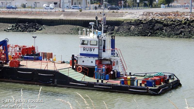 ruby (Port tender) - IMO , MMSI 227008830, Call Sign FGA3785 under the flag of France