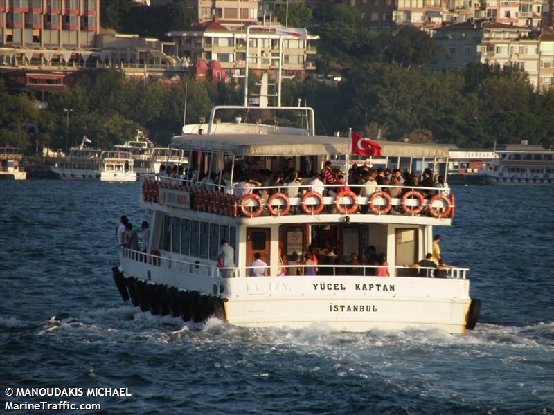 yucel kaptan (Passenger ship) - IMO , MMSI 271010508, Call Sign TC9872 under the flag of Turkey