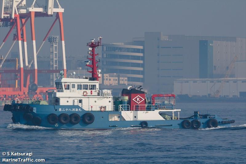 dokaimaru no.28 (Tug) - IMO , MMSI 431012998, Call Sign JD4532 under the flag of Japan