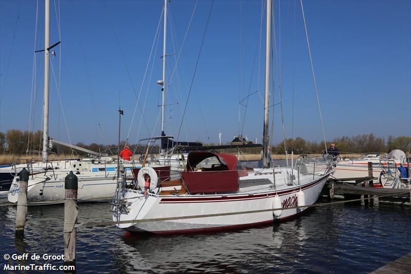 panache (Sailing vessel) - IMO , MMSI 244137306 under the flag of Netherlands