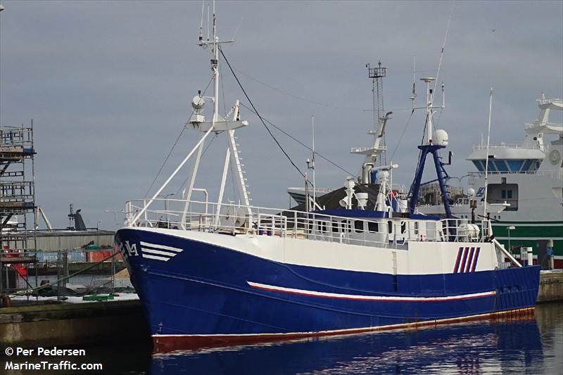 rafaila (Fishing Vessel) - IMO 8952871, MMSI 246118000, Call Sign MIJX3 under the flag of Netherlands