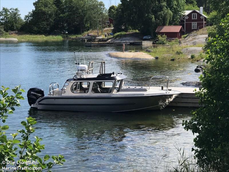 ingrid (Pleasure craft) - IMO , MMSI 265783710, Call Sign SF3965 under the flag of Sweden