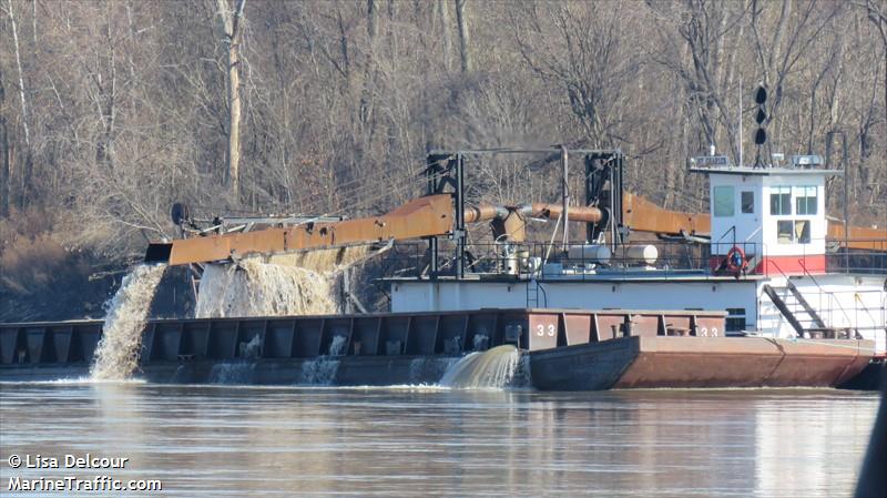 dredge st. charles (Dredging or UW ops) - IMO , MMSI 367715890, Call Sign WD16160 under the flag of United States (USA)