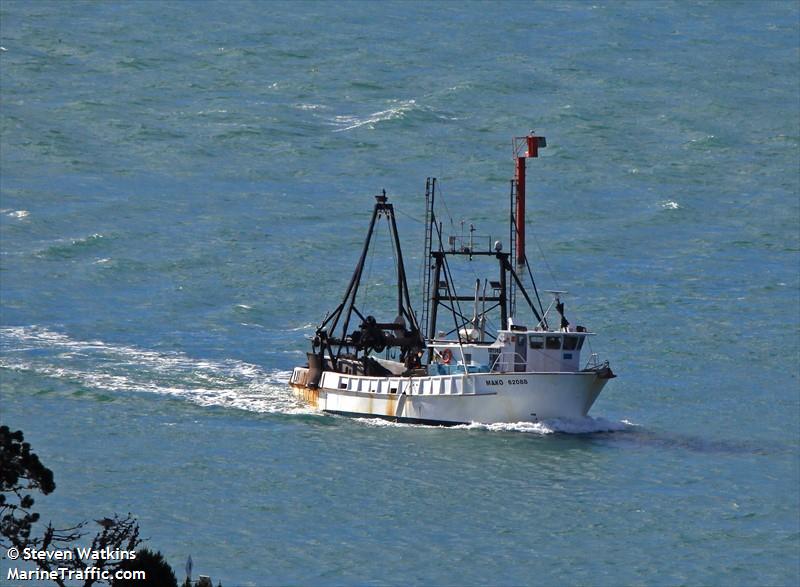 mako (Fishing vessel) - IMO , MMSI 512001915, Call Sign ZM8722 under the flag of New Zealand