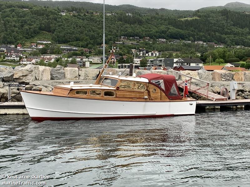 belle (Pleasure craft) - IMO , MMSI 258172580, Call Sign LL3435 under the flag of Norway