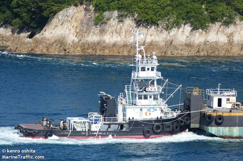 syuneimaru (Tug) - IMO , MMSI 431301488 under the flag of Japan