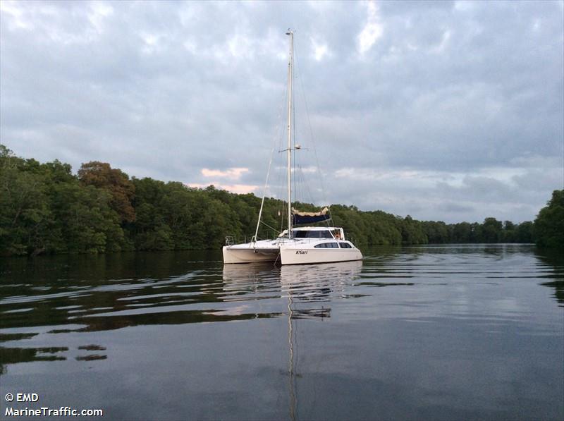 kgari (Sailing vessel) - IMO , MMSI 503088010, Call Sign VNZ2854 under the flag of Australia