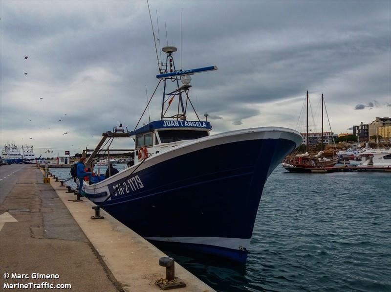 juan y angela (Fishing vessel) - IMO 2833451, MMSI 224025780, Call Sign EA6533 under the flag of Spain