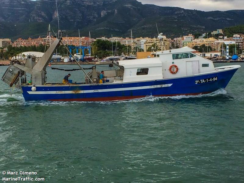 el cordela (Fishing vessel) - IMO , MMSI 224135590, Call Sign EA3958 under the flag of Spain