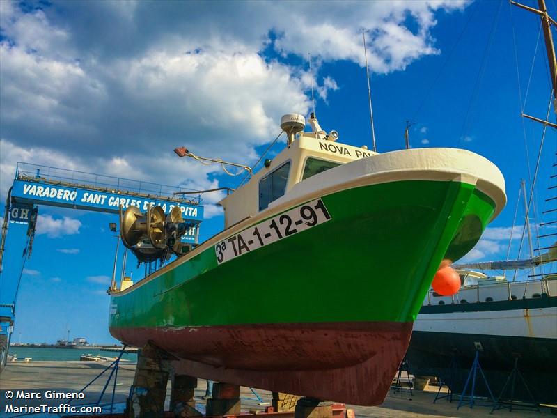 nova pau (Fishing vessel) - IMO , MMSI 224373420 under the flag of Spain