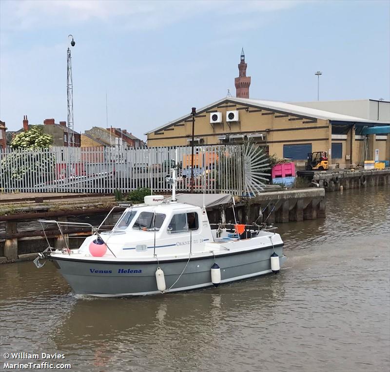 venus helena (Pleasure craft) - IMO , MMSI 232019439, Call Sign MEIP8 under the flag of United Kingdom (UK)