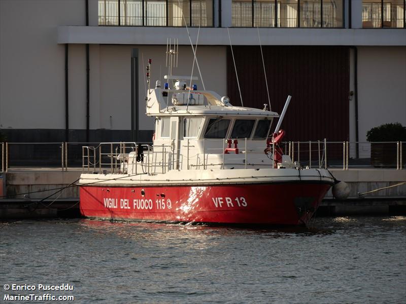 vf r13 (Law enforcment) - IMO , MMSI 247181400, Call Sign IFNQ2 under the flag of Italy