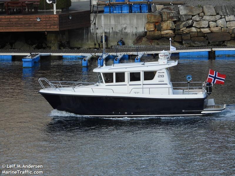 havelle (Pleasure craft) - IMO , MMSI 258133980, Call Sign LG5542 under the flag of Norway