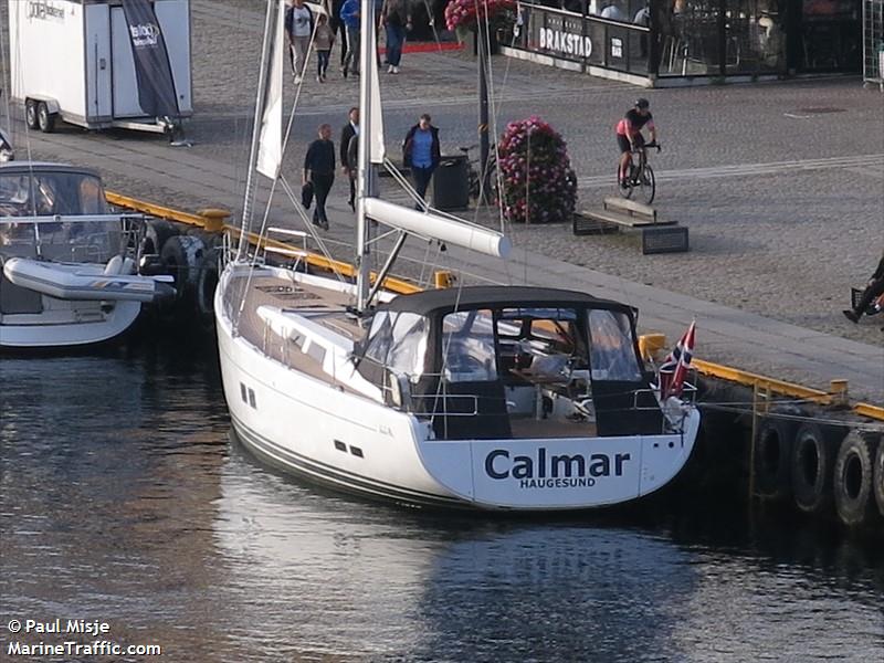 sy calmar (Sailing vessel) - IMO , MMSI 258735000, Call Sign LFUL under the flag of Norway