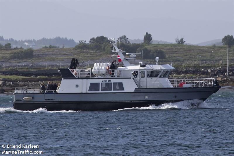 visten (Passenger ship) - IMO , MMSI 259382000, Call Sign LIKV under the flag of Norway