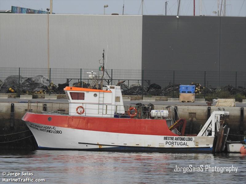 mestre antonio lobo (Fishing vessel) - IMO , MMSI 263413160, Call Sign CUQZ6 under the flag of Portugal