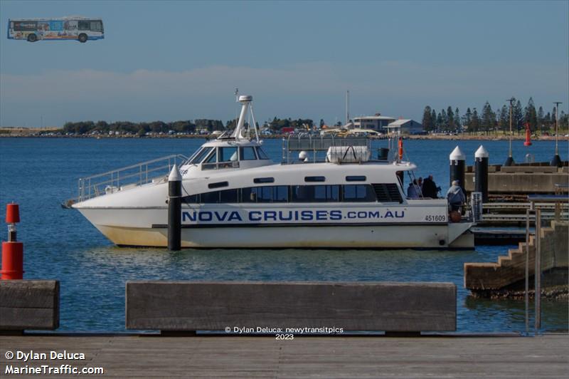 bay connections 1 (Passenger ship) - IMO , MMSI 503105850, Call Sign 451609 under the flag of Australia