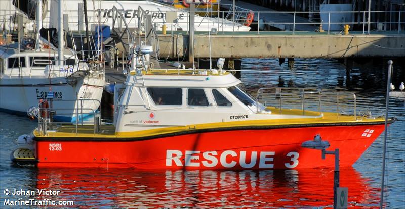 rescue3 (SAR) - IMO , MMSI 601061300, Call Sign ZT7269 under the flag of South Africa